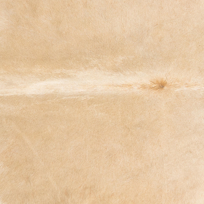 Brazilian Beige Cowhide Rug Size 8'1" L x 6'4" W 2486