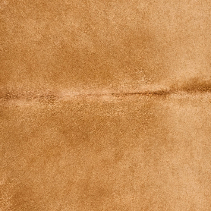 Brazilian Palomino and White Cowhide Rug Size 7'8" L x 7'1" W 2504