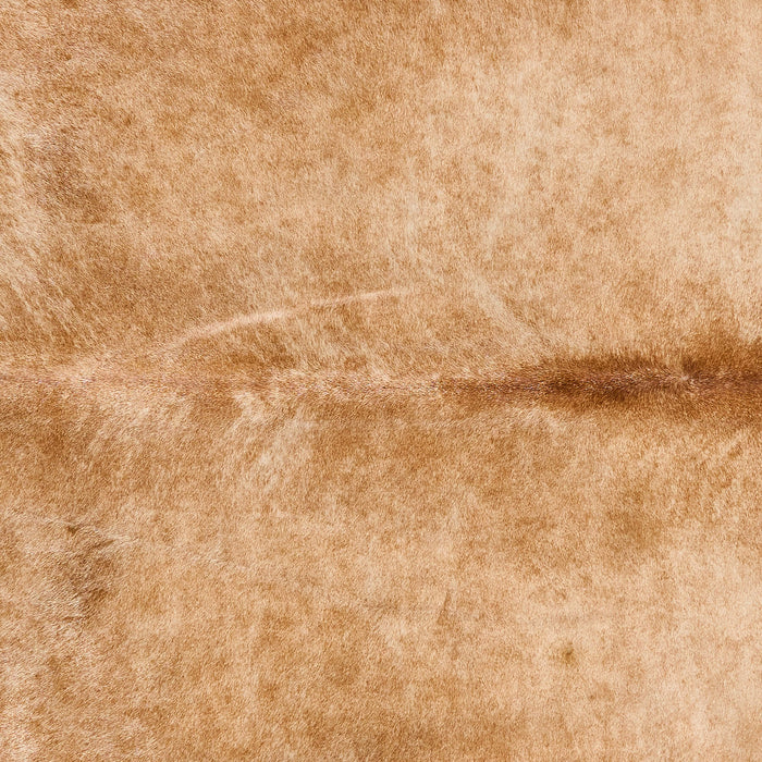 Brazilian Palomino and White Cowhide Rug Size 7'7" L x 6'5" W 2511