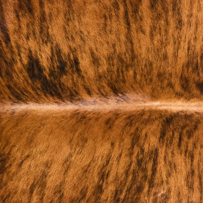 Brazilian Brindle Cowhide Rug Size 6'9" L x 5'9" W 2538