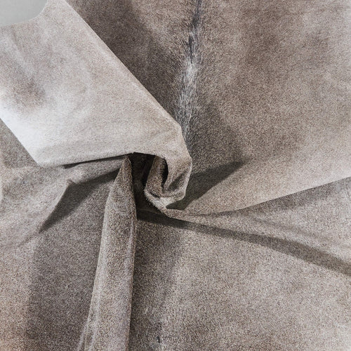 Brazilian Grey Cowhide Rug Size 6'7" L x 5'6" W 2546