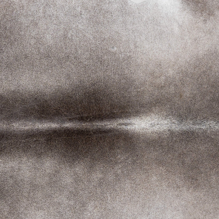 Brazilian Grey Cowhide Rug Size 6'7" L x 5'6" W 2546