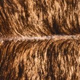 Brazilian Brindle Cowhide Rug Size 7'0" L x 6'4" W 2548