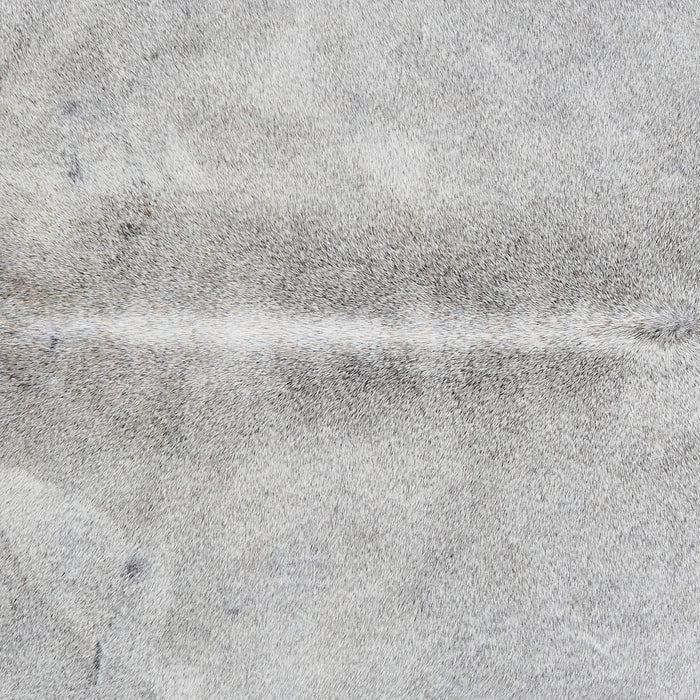 Brazilian Grey Cowhide Rug Size 6'1" L x 5'5" W 2555