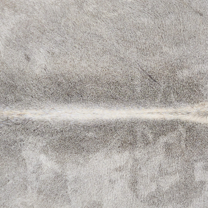 Brazilian Grey Cowhide Rug Size 6'8" L x 5'7" W 2561