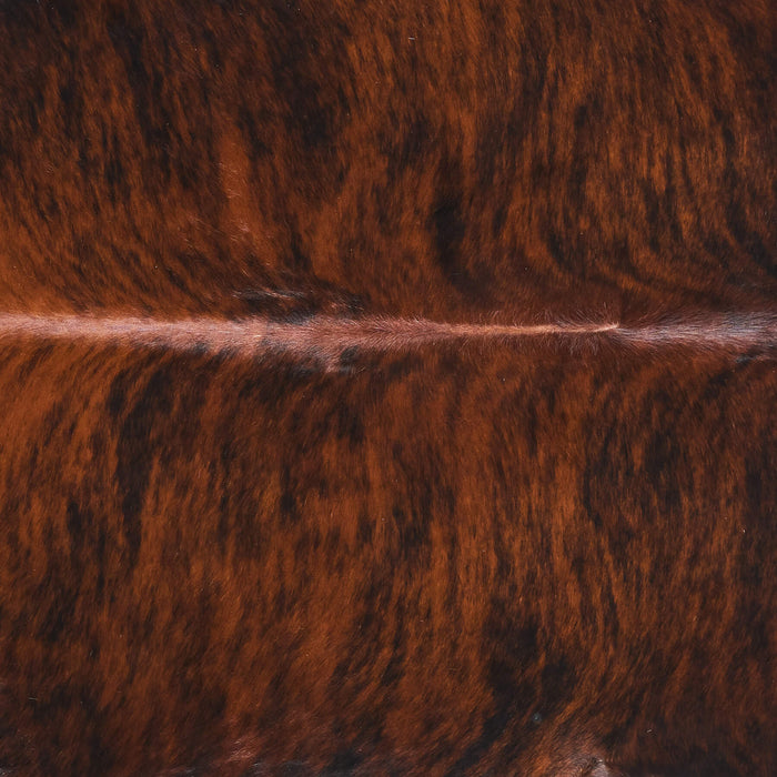Brazilian Brindle Cowhide Rug Size 7'9" L x 6'7" W 2621