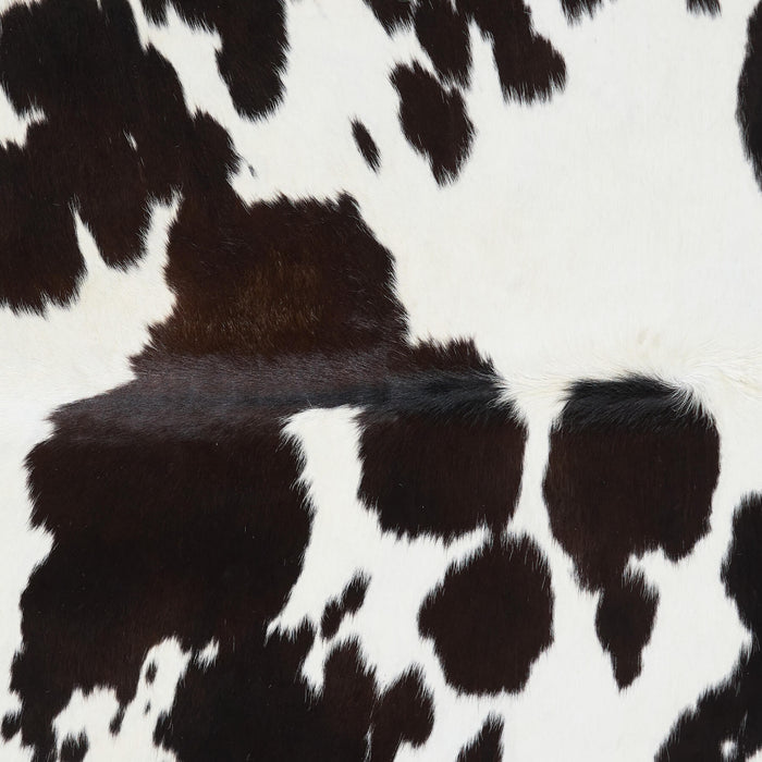 Brazilian Black and White Cowhide Rug Size 6'6" L x 5'8" W 2632