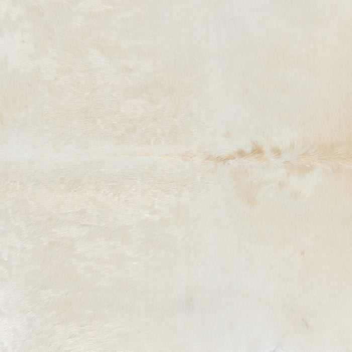 Brazilian Champagne Cowhide Rug Size 8'1" L x 7'1" W 2668