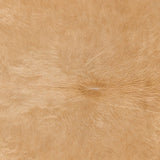 Brazilian Beige Cowhide Rug Size 7'2" L x 5'9" W 2686