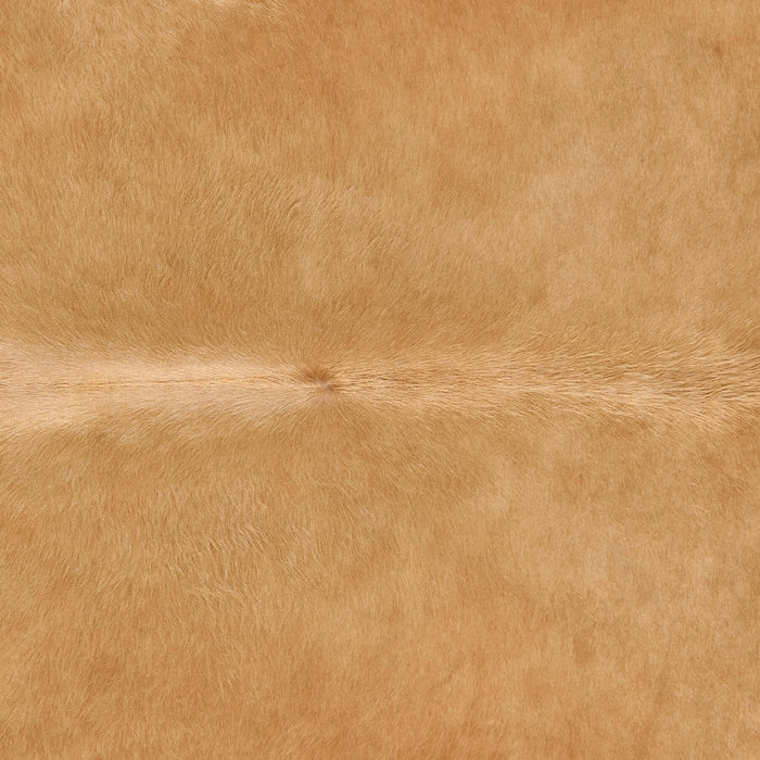 Brazilian Beige Cowhide Rug Size 6'11" L x 5'9" W 2687