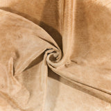 Brazilian Beige Cowhide Rug Size 7'5" L x 6'6" W 2690