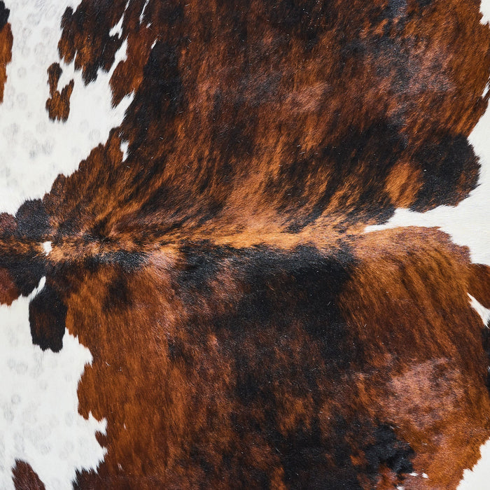Tricolor Cowhide Rug Size 8'1" L x 6'7" W 2812