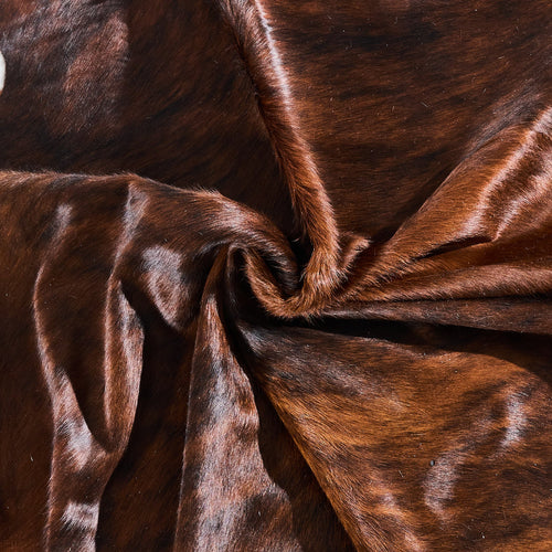 Brindle Cowhide Rug Size 7'0" L x 6'2" W 2816