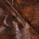 Brindle Cowhide Rug Size 7'0" L x 6'2" W 2816