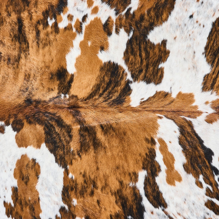 Tricolor Cowhide Rug Size 8'1" L x 7'2" W 2817