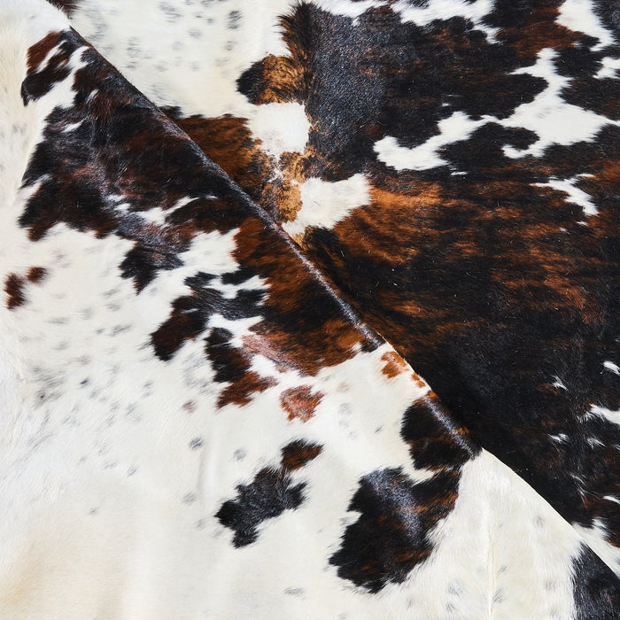 Tricolor Cowhide Rug Size 8'3" L x 6'11" W 2820