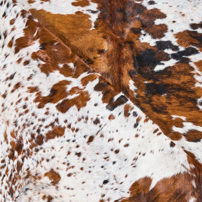 Tricolor Cowhide Rug Size 9'3" L x 7'10" W 2828