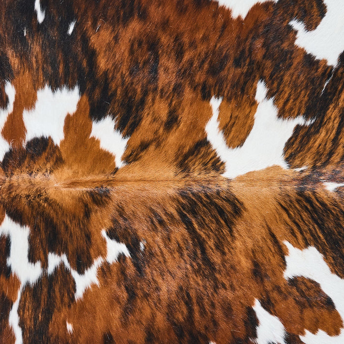 Tricolor Cowhide Rug Size 7'3" L x 6'4" W 2832