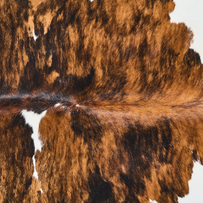 Tricolor Cowhide Rug Size 7'11" L x 6'5" W 2857