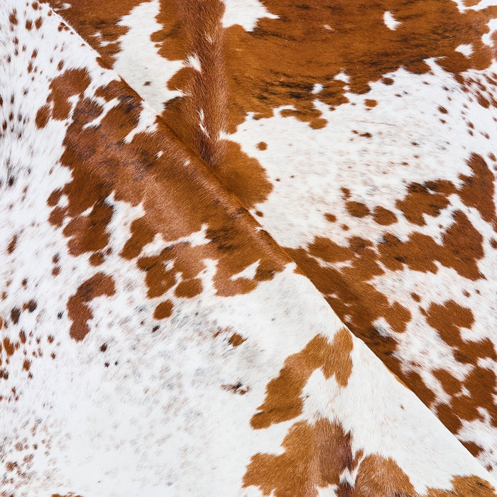 Tricolor Cowhide Rug Size 7'8" L x 6'11" W 2880