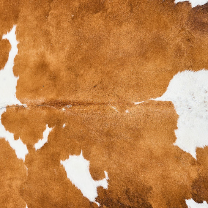 Tricolor Cowhide Rug Size 7'4" L x 6'7" W 2896