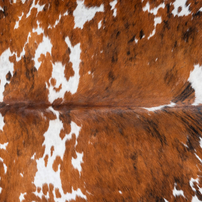 Tricolor Cowhide Rug Size 7'3" L x 6'1" W 2910