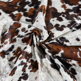 Tricolor Cowhide Rug Size 8'0" L x 7'3" W 2912