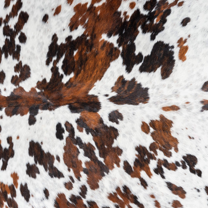 Tricolor Cowhide Rug Size 8'0" L x 7'3" W 2912