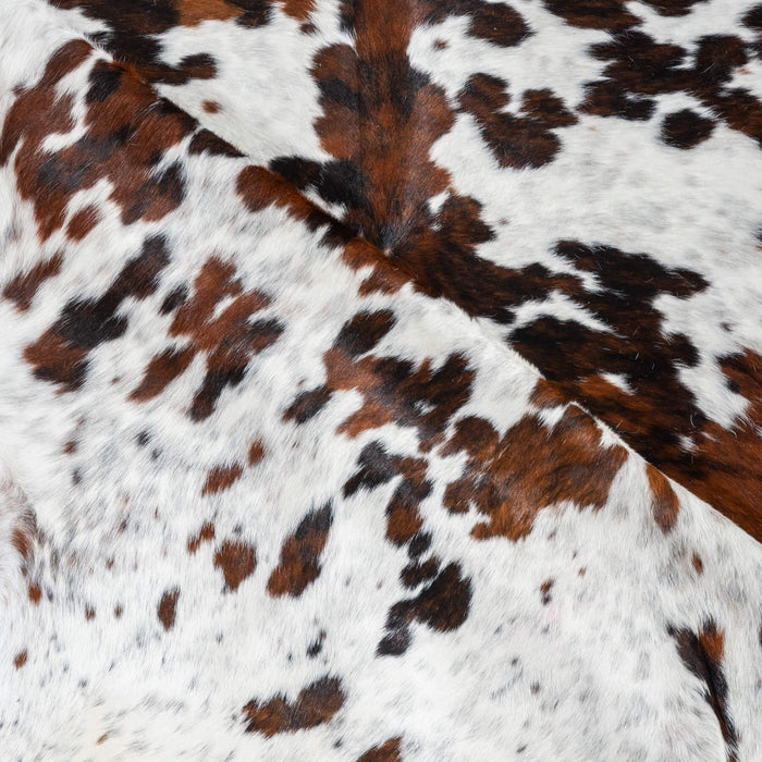 Tricolor Cowhide Rug Size 8'0" L x 7'3" W 2912