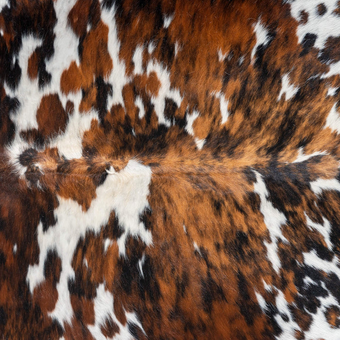 Tricolor Cowhide Rug Size 7'2" L x 6'1" W 2930