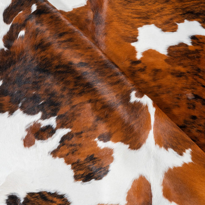 Tricolor Cowhide Rug Size 7'4" L x 6'4" W 2944