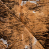 Brindle Cowhide Rug Size 7'2" L x 6'2" W 2977