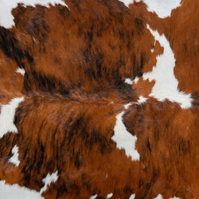 Tricolor Cowhide Rug Size 7'2" L x 6'4" W 2994