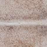 Brazilian Brown Salt and Pepper Cowhide Rug Size 6'11" L x 6'1" W 3068