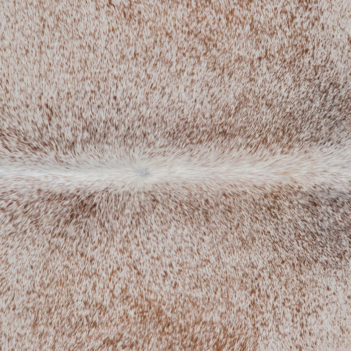 Brazilian Brown Salt and Pepper Cowhide Rug Size 6'11" L x 6'1" W 3068