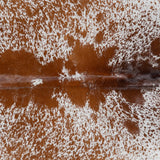 Brazilian Brown Salt and Pepper Cowhide Rug Size 7'2" L x 6'10" W 3083