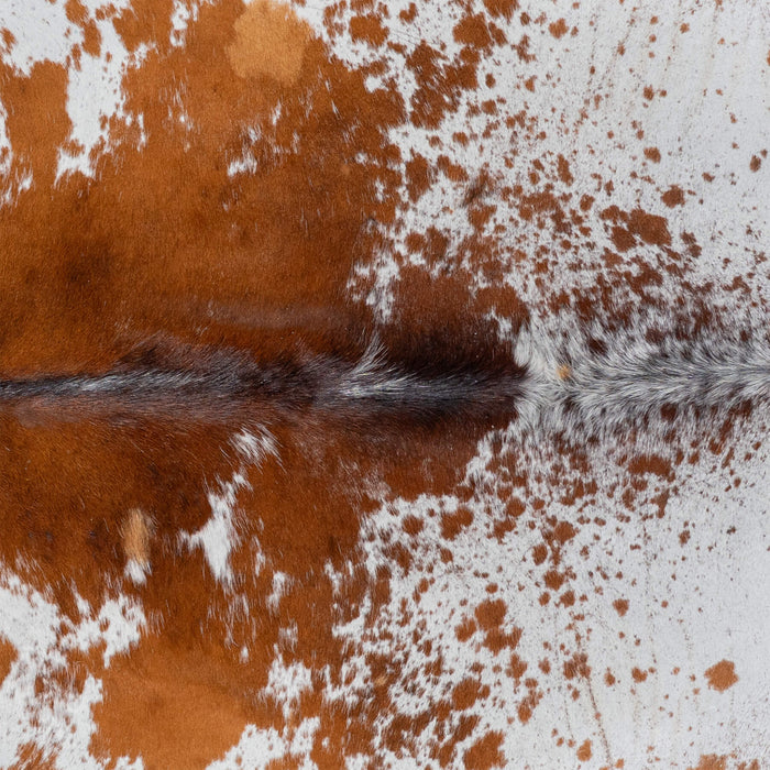 Brazilian Brown Salt and Pepper Cowhide Rug Size 8'7" L x 7'0" W 3093