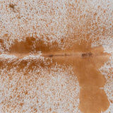 Brazilian Brown Salt and Pepper Cowhide Rug Size 7'1" L x 6'2" W 3096