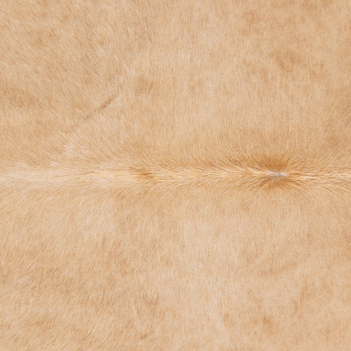 Brazilian Beige Cowhide Rug Size 6'10" L x 5'11" W 3103