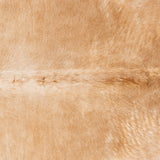 Brazilian Beige Cowhide Rug Size 7'8" L x 6'2" W 3106