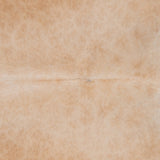 Brazilian Beige Cowhide Rug Size 6'10" L x 6'8" W 3109