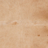 Brazilian Beige Cowhide Rug Size 7'9" L x 6'10" W 3110