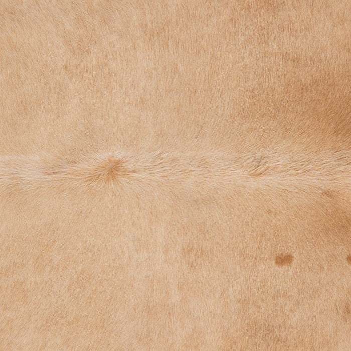 Brazilian Beige Cowhide Rug Size 7'9" L x 6'10" W 3110