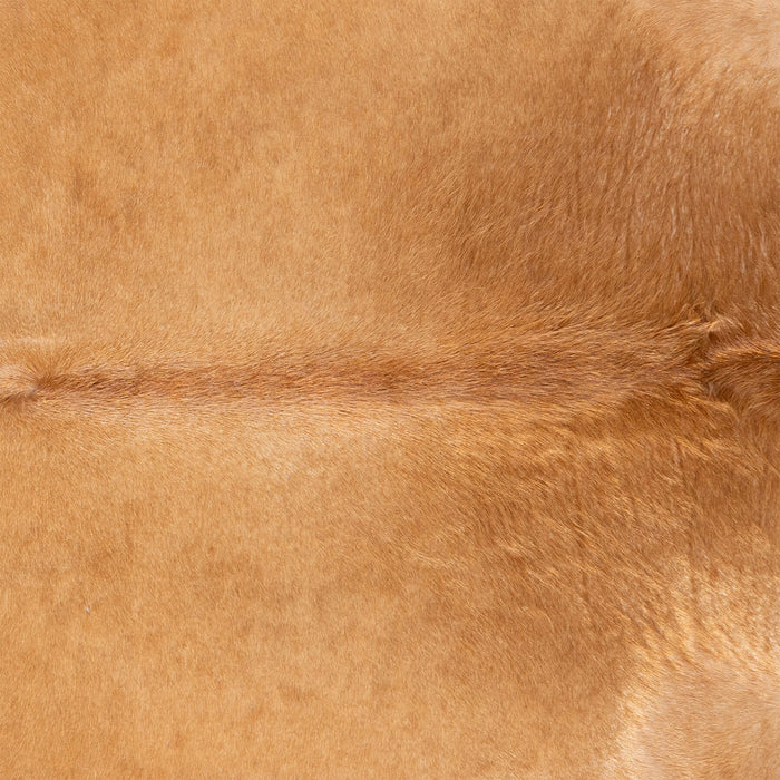 Brazilian Beige Cowhide Rug Size 7'7" L x 6'4" W 3113