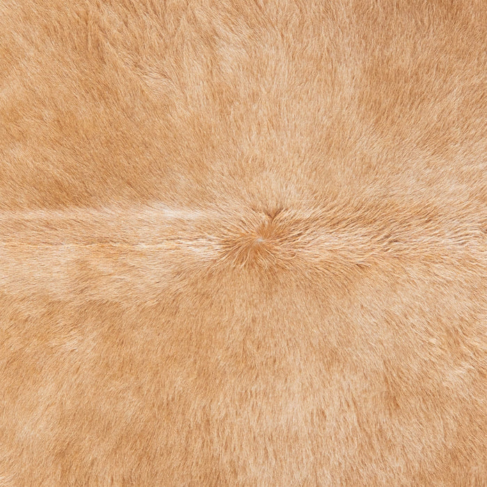 Brazilian Beige Cowhide Rug Size 7'11" L x 6'9" W 3116