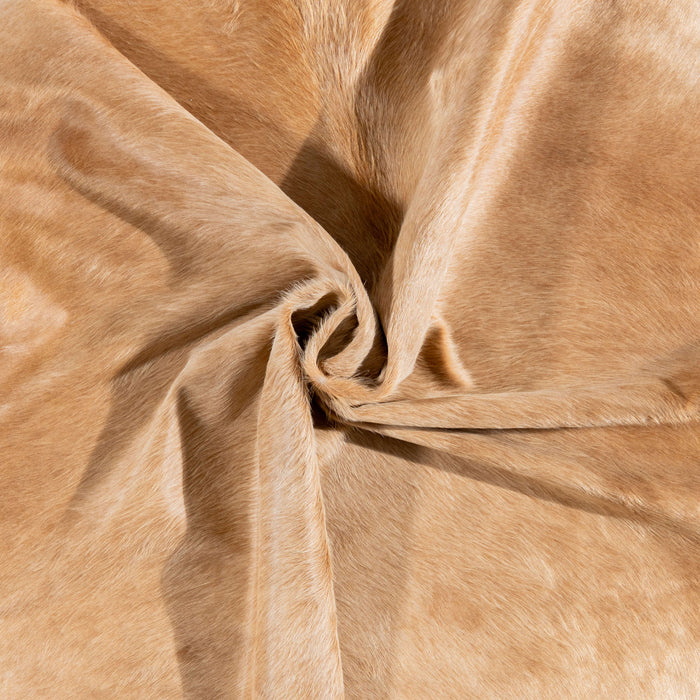 Brazilian Beige Cowhide Rug Size 8'0" L x 6'11" W 3120