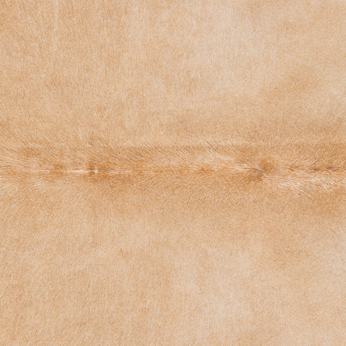 Brazilian Beige Cowhide Rug Size 7'4" L x 6'7" W 3122
