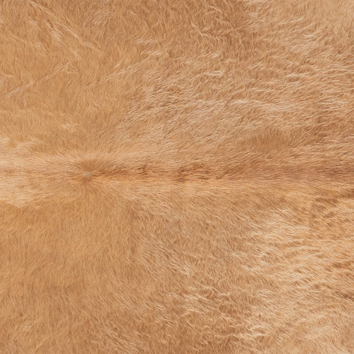 Brazilian Beige Cowhide Rug Size 7'10" L x 6'6" W 3123