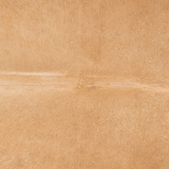 Brazilian Beige Cowhide Rug Size 7'8" L x 6'7" W 3124