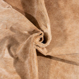 Brazilian Beige Cowhide Rug Size 7'9" L x 7'0" W 3126